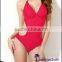 2017 Women's Sexy Hollow Out Nylon Spandex One Piece Swimsuits.