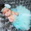 A Little Baby TuTu SKirts With Headband Girls Fluffy Tulle Pettiskirts