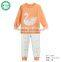 Wholesale bulk children clothing long sleeve baby clothing set for sleeping