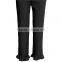 Summer ankle-length frill trousers woven women slacks
