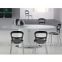 Home Furniture - Egg-shaped Dinner Table - Wood Base Tempered Glass Top Oval Dining Table BT136