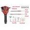 Gasonline powered jack hammer Concrete Breaker