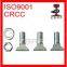 Zinc Plated Insert Bolt with Nut and Washer for Railway