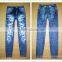 Beggars Big Hole Tattoo Tights Women Leggings Jeans