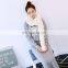 Wholesale wild thick knitted wool scarf