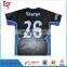 High quality 100%polyester team baseball T-shirts dry fit sublimation baseball jerseys