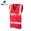 High vis Reflective safety vest glow in the dark