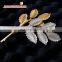 Newest Europe and United States leaves Hair Clips barrettes bobby pins