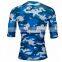 half sleeve mens camo compression t shirt