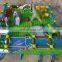 HI 0.55mm PVC kids and adults inflatable dinosaur amusement park games for sale from China factory