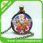 Hot Sale Amazon Crystal Santa Claus Christmas gifts retro gem necklace sweater chain accessories for wholesale
