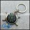 Custom Metal Perpetual Calendar Compass keychain