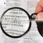 Small Size 6X Pocket Magnifying Glass Reading Magnifier