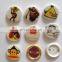 cartoon high visibility safety reflecting button badge
