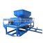 Strong twin shaft waste tire shredding machine