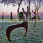 Christmas rust metal elk Corten Steel animal Sculpture