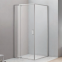 Extensible Pivot Shower Enclosure with Aluminum Frame