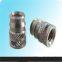 IUC-M2.5 Brass Insert Nut knukles Nuts Insertos Knurling Copper Rivnut Threaded Thru Inserts-Types Knurled Inserti PEM Standard