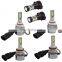 6X 9005 H11  6000K White COB LED Headlight + Fog/Driving Light Suit For 2007-2013 GMC Sierra 1500 2500