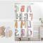 i@home mid century modern word polyester cotton shower curtains custom digital printing
