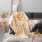 RAWHOUSE cotton polyester soft moroccan throw blankets with tassels sofa towels for living room tapestry