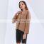 TWOTWINSTYLE Sweaters Pullovers For Women V Neck Long Sleeve Knitting Solid Minimalist Casual