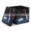Customized special design led light storage stool for kids in bedroom good quality beautiful folding ottoman