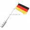 Motorcycle Saddle Bag Guard Bar Flag Pole Hard Stretched Luggage Rack Rear Side Mount For Harley Touring
