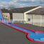 Commercial Inflatable Slip n Slide Beach Used Giant Inflatable Pool Slide For Adult