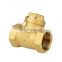 1/2 inch female threaded non- return NPT brass swing check valve for water system