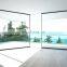Soundproof interior sliding glass door for living room