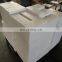 UHMWPE plastic spacer block, UHMWPE track pad for milling machine, UHMWPE block machine parts