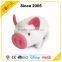 Lovely simulation pink piggy bank suppliers piggy money bank with sound for girls