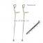 Cheap price height adjustable ergonomic disabled medical elbow forearm crutches