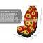 Red bottom sunflower Car Seat Cover Front Rear Seat Covers Protector Interior Universal Cushion Cover for Toyota VW BMW Ford KIA