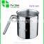 High Quality Dinkware insulated Stainless Steel Steaming Frothing Pitcher Milk Jug with lid