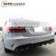 W212 E300 diffuser with end pipes fit for E-CLASS W212 E300 2014-2016 year E63 diffuser PP
