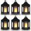 Geometric Mini Metal Black Lantern Wedding Decorative Hanging Candle Lanterns Christmas Indoor Led Lantern