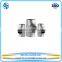 ANSI B16.9 butt weld pipe fitting, equal and reducing Tee, stainless steel pipe fitting