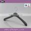 HA7047 gray coat hanger wholesale plastic rubber coated antislip hanger                        
                                                                                Supplier's Choice