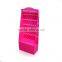 Customize design Paper Material cardboard display stand hook display stand shelf