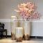 Mediterranean European Style White Luxurious Ceramic Floor Large Vase For Decor