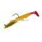 15cm 30g pvc  fishing High quality fish shaped soft bait  lures spoons Plastic soft bait  eyes lure