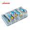 Wholesale Topwater fishing lures colorful 5pcs/box minnow popper VIB pencil crankbait hard fishing lure bait set