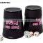 Black dice shaker cup dice game set promotion
