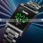 Luxury Skmei Brand Wrist Watch Fashion Stainless Steel Digital Touch Screen LED Watch for Men