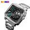 Hot Selling Luxury SKMEI 1392 Stainless Steel Waterproof 3 ATM Analog Digital Sports Men Watch