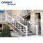 new arrival  factory directly easy assembly outdoor and indoor  deck mounted modern stair railing