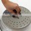 Premium Splatter Guard Food Plate PP Plastic Lid Collapsible Microwave Cover