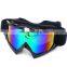 Latest scratch mirrored colorful motocross goggles with CE certified